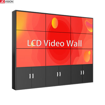 JCVISION Layar LCD Periklanan Digital Dinding Video Vertikal Komersial 55 Inci