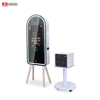 Touchscreen DIY Smart Mirror Smart Mirror Photo Booth Kiosk Untuk Pernikahan
