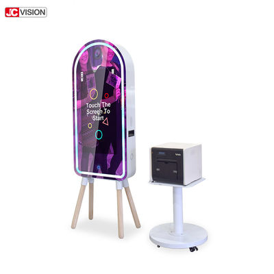 Touchscreen DIY Smart Mirror Smart Mirror Photo Booth Kiosk Untuk Pernikahan