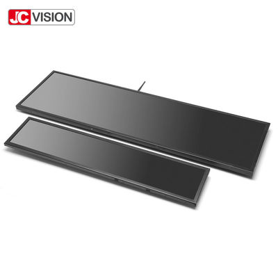 Monitor Tampilan LCD Batang Memanjang Android 49,5 Inci Tanda Iklan LCD