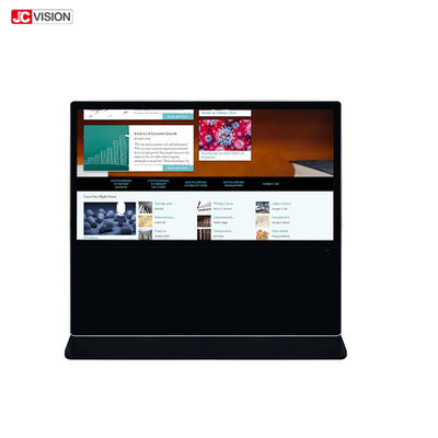Lanskap 3840x2160 86in Layar Sentuh LCD Kios Android4.2