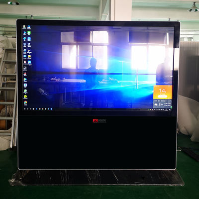 Lanskap 3840x2160 86in Layar Sentuh LCD Kios Android4.2