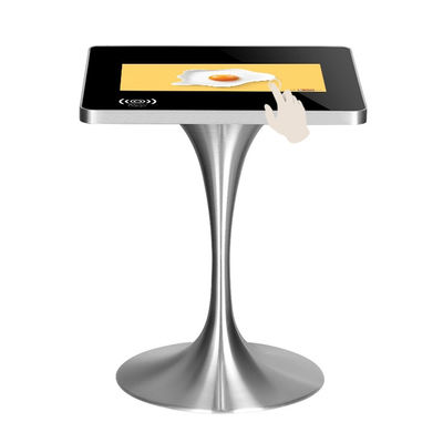 LCD WiFi RJ45 21.5 "Touch Screen Meja Kopi 250nits