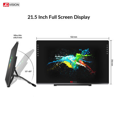 21.5 inci Pen Laminated Full LCD Writing Board 8192 Tekanan Anti Glare