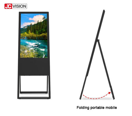 JCVision Portable 32 Inci 43 Inci Digital Signage Dapat Dibaca Sinar Matahari