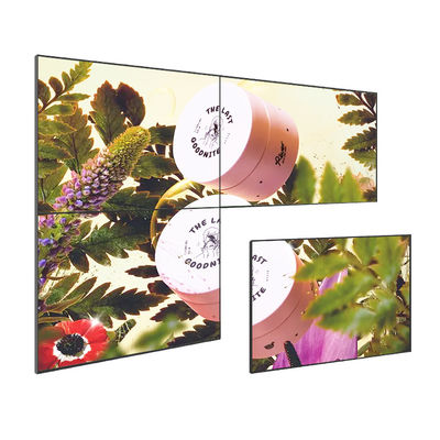 Panel LCD Jcvision 46 Inci 4K AD Player Dinding Video Dinding Logam