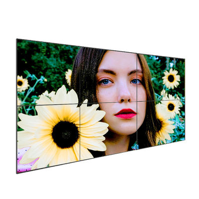 Panel LCD Jcvision 46 Inci 4K AD Player Dinding Video Dinding Logam