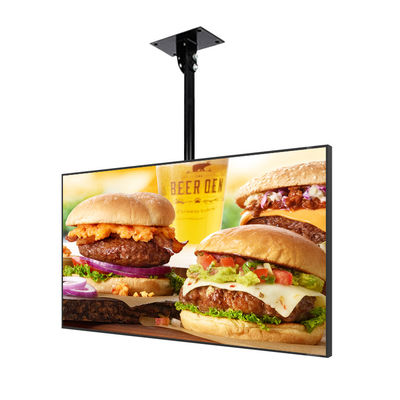 Papan Menu HD Wall Mounted Display 55 Inch