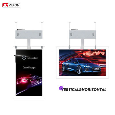 Android 5.1 Layar LCD Transparan Berdiri Lantai Digital Signage