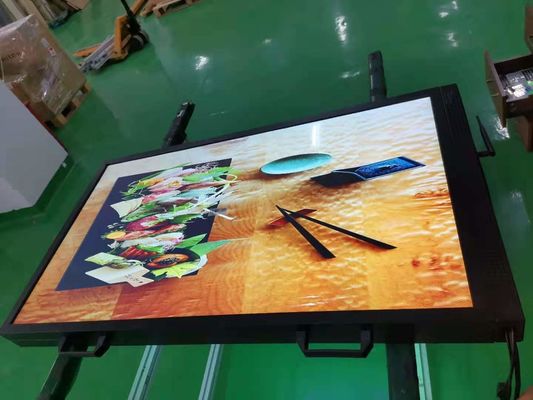 Tampilan Jendela Layar LCD Transparan 49 inci Kecerahan Tinggi