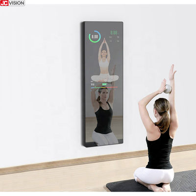 Layar LCD 43 inci DIY Cermin Cerdas Smart Home Gym Untuk Yoga Kebugaran
