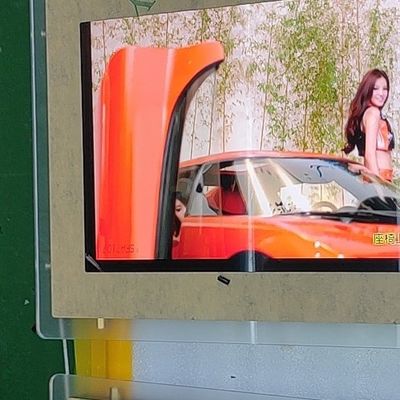 Kotak Lampu Jcvision Layar LCD Satu Sisi A3 7in Akrilik Aluminium
