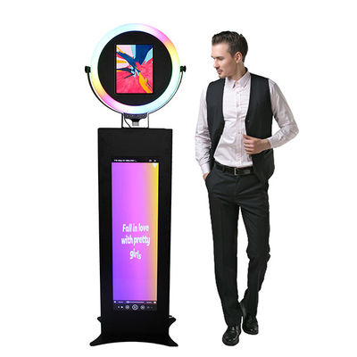 Ring Light Portable Ipad Photo Booth 80W Sheet Metal PC Board