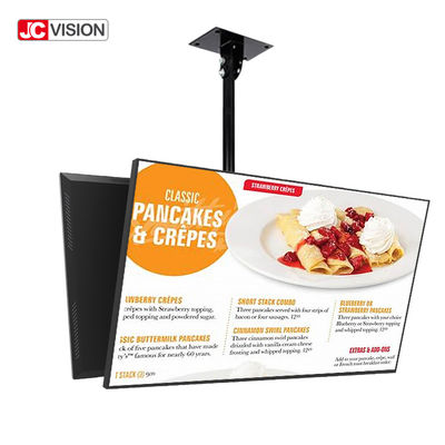 JCVISION Ultra Thin Wall Mount Digital Signage Smart Touch Screen Layar Iklan LCD