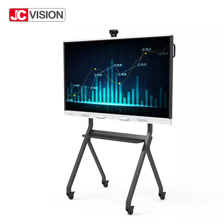JCVISION Bingkai Hitam Panel LCD BOE 20IR Sentuh Kamera Internal / Mikrofon Arrory