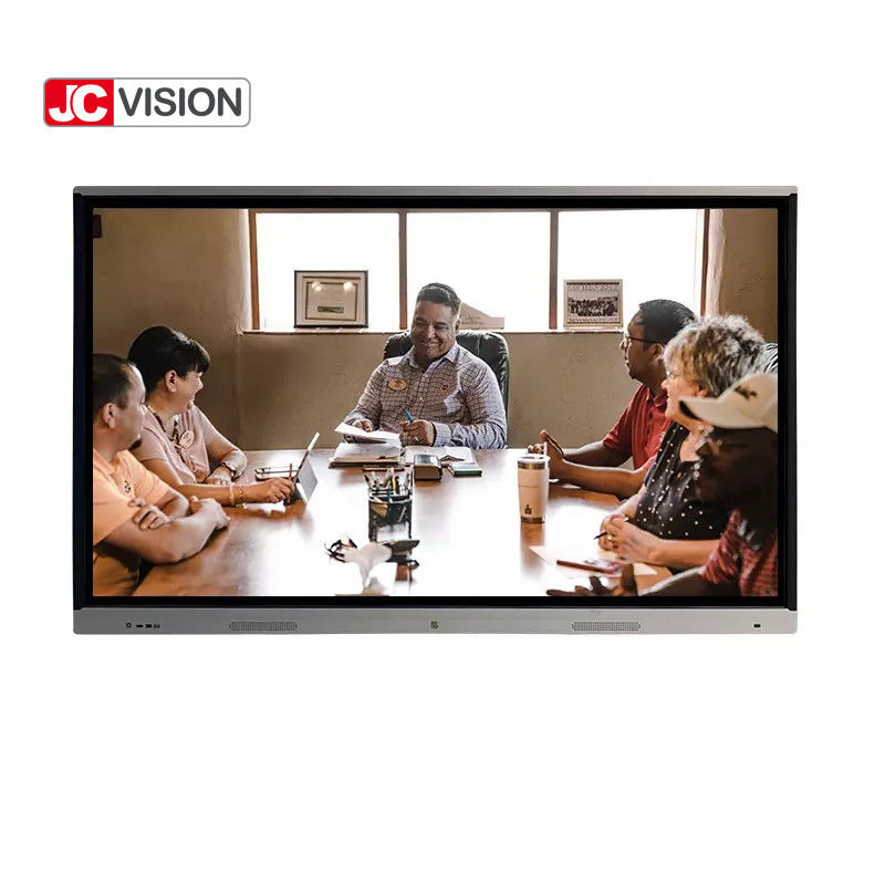Papan Tulis Interaktif Kelas JCVISION 55 - 98 Inci IR Multi Touch Android 11.0