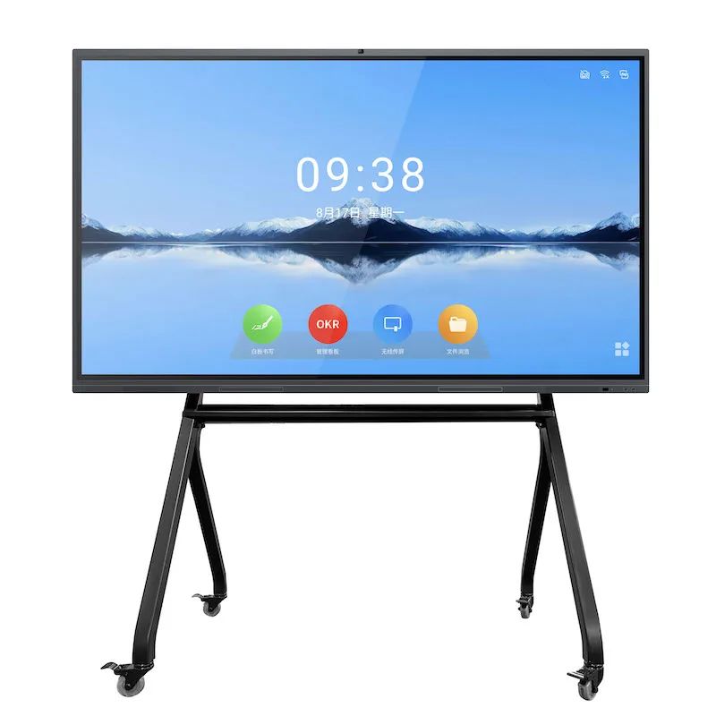 4 32G Ram dan Rom Smart Interactive Whiteboard untuk Konferensi dengan Panel Kelas