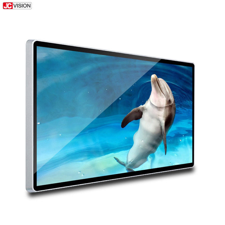 350cd/M2 Kecerahan Indoor Digital Signage Displays 55 Inch Touch Screen Digital Signage