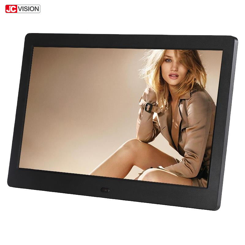 Bingkai Foto Digital 10 inci dengan Layar IPS 1920x1080 Bingkai Foto Digital Kecerahan yang Dapat Disesuaikan Mendukung Video 1080P