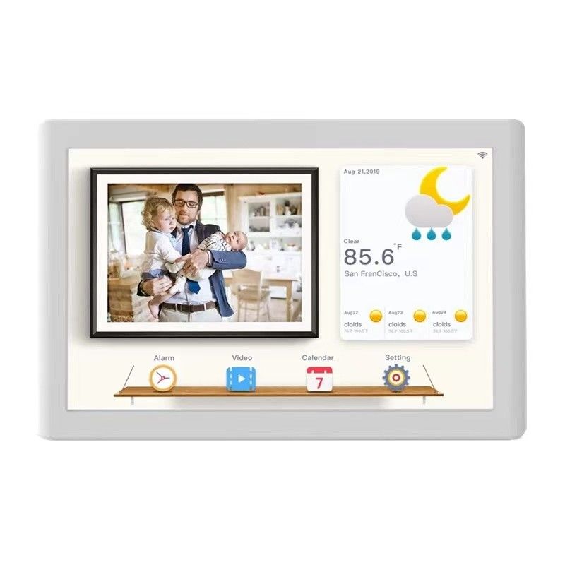 JCVISION JC 350cd/m2 Bingkai Foto Digital 10.1" IPS Wifi Android Foto Video