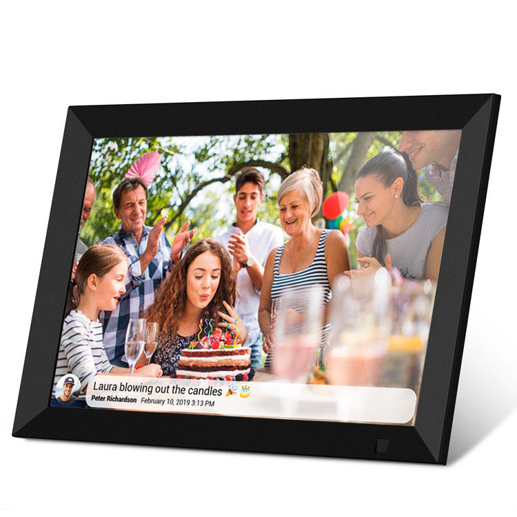 JCVISION JC-FRAME DIGITAL PHOTO FRAME 10,1 Inch WIFI Foto Android Video Bingkai Foto Digital