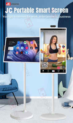 JCVISION Portable 24 Inch Rotatable HD Touch Display IPS Screen Smart Board