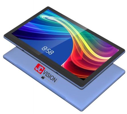JCVISION 14Inch Queue Tampilan signage digital dengan FHD TP dan 5V / 2A USB Charger