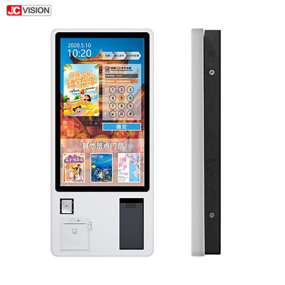 Kios Pembayaran Mandiri JCVISION 24-Inci dengan Koneksi Kabel LAN Wifi