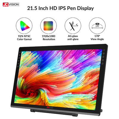 250 PPS Full Laminated Pen LCD Writing Board 8192 Tekanan Anti Glare 21.5in