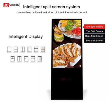 JCVision Portable 32 Inci 43 Inci Digital Signage Dapat Dibaca Sinar Matahari