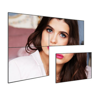 Panel LCD Jcvision 46 Inci 4K AD Player Dinding Video Dinding Logam